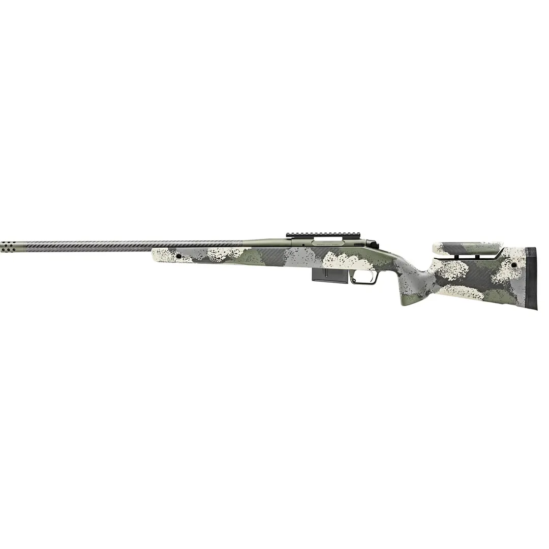 Springfield Model 2020 Waypoint 7mm PRC Bolt-Action Rifle 24in Carbon Fiber Barrel 1:8 Twist Evergreen Camo Adj Stock Webinar