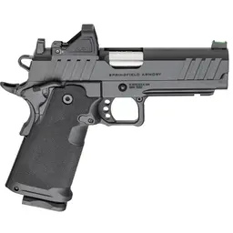 Springfield Prodigy 9mm 4.25" AOS 1911 DS Optics Ready Pistol, 10rd, Fiber Optic Sights, 4 Mags, Range Bag Webinar - 2