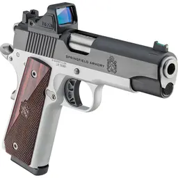 Springfield Ronin 1911 AOS 4.25" 9mm Optic Ready Commander Pistol, 9rd, Match Barrel, Blued Slide, Wood Grips, 4 Mags Webinar - 1
