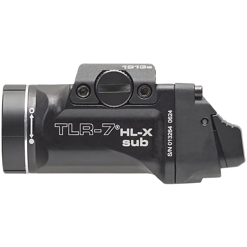 Streamlight TLR-7 HL-X Sub Weaponlight for Short 1913 Rail, 1000 Lumens, SL-B9 Battery, Matte Black Webinar - 1