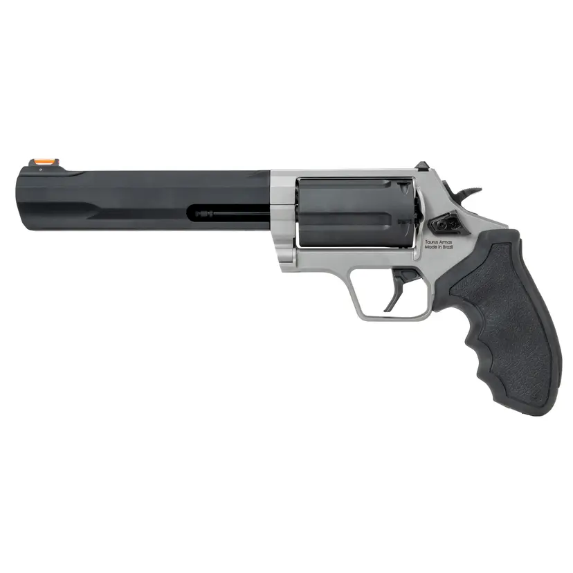 Taurus Judge DA/SA Revolver 45 Colt/.410 Bore 6.5in Barrel 5-Round Matte Black/Silver, Fiber Optic Front Sight Webinar - 1