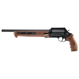 Taurus Judge Home Defender HD Revolver .45 Colt/.410 Gauge 13in Barrel 5-Round Matte Black Wood Grips Picatinny Rail Webinar - 1