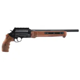 Taurus Judge Home Defender HD Revolver .45 Colt/.410 Gauge 13in Barrel 5-Round Matte Black Wood Grips Picatinny Rail Webinar - 2