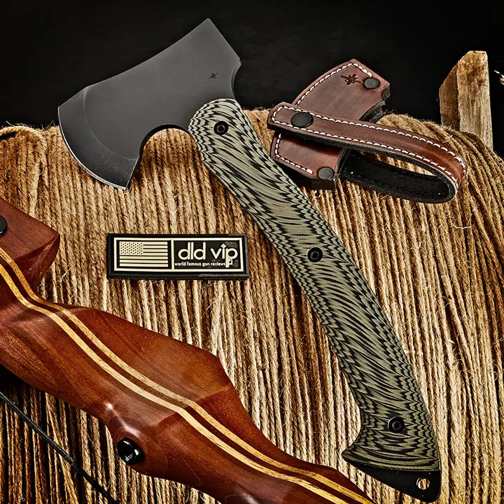 Toor Knives Camp Axe Ranger Green Webinar - 1