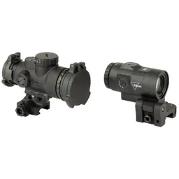 Trijicon MRO SD Patrol Red Dot Combo with 3X Magnifier Full Co-Witness Mount Webinar - 2