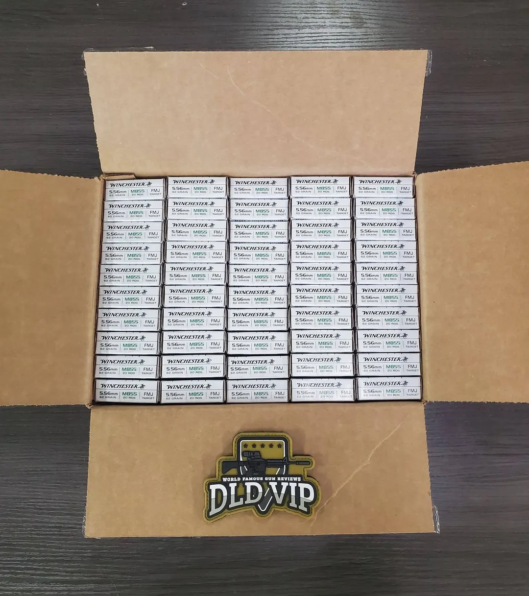 Winchester 5.56 62Gr FMJ M855 Green Tip 1000rd Case Webinar