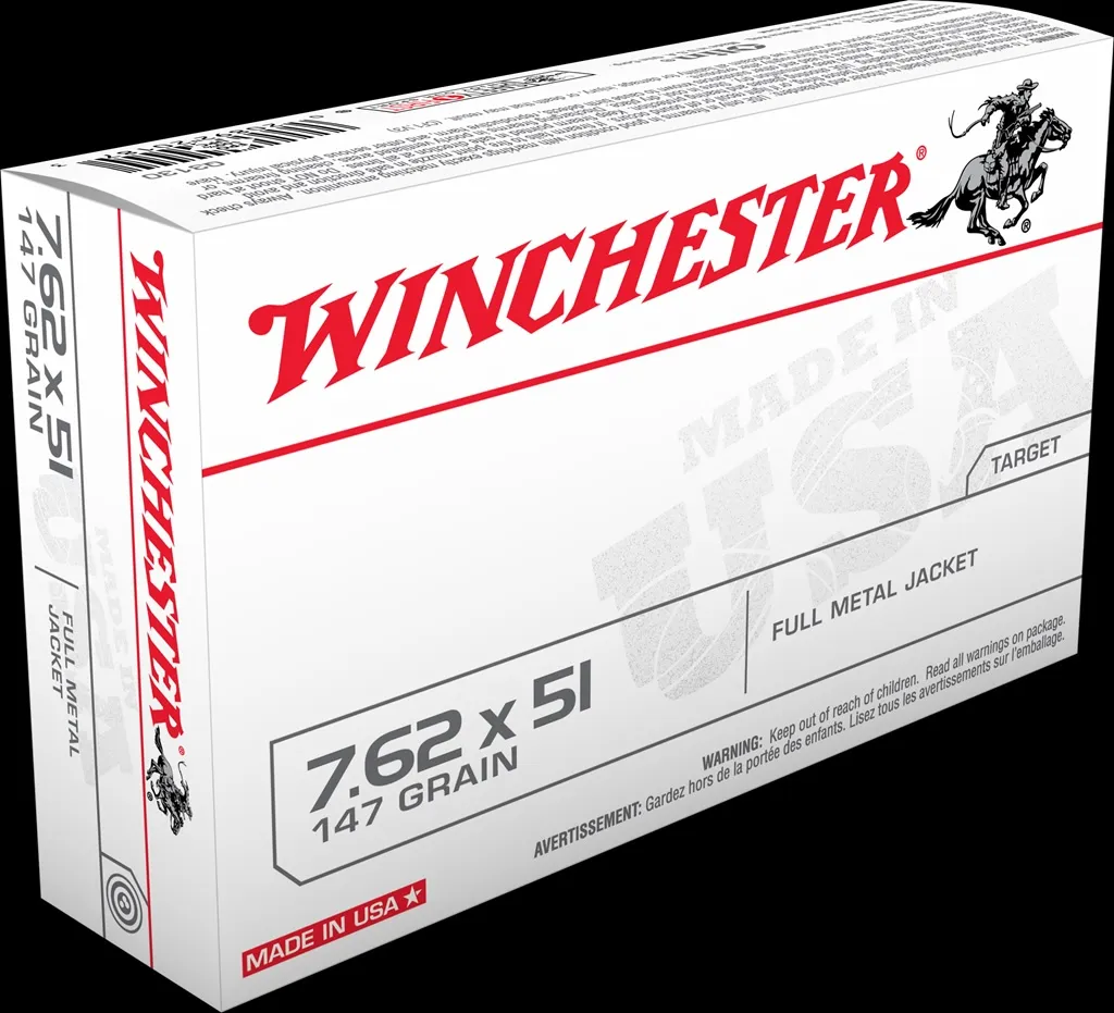 Winchester Ammo USA 7.62X51 Full Metal Jacket 200rd Case Webinar