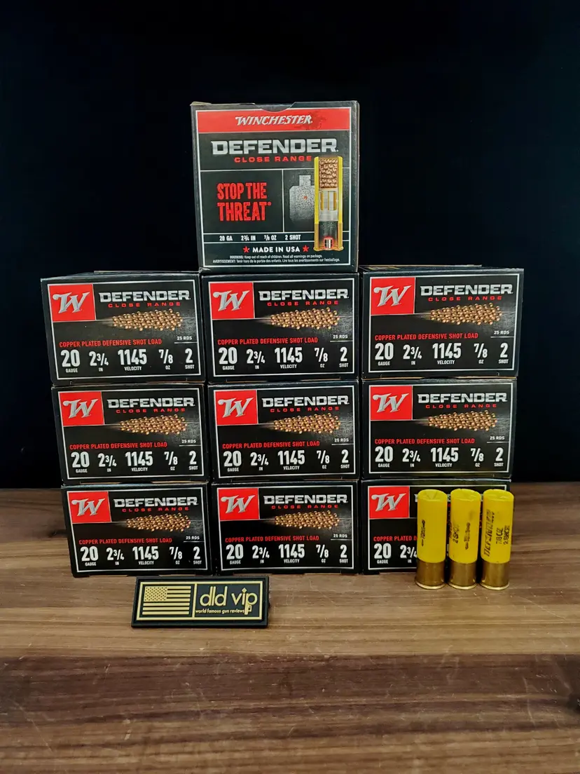 Winchester Def. Copper Plated 20Ga 2.75" 2 Shot 250rd Case Webinar - 1