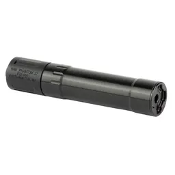 YHM Phantom .22 Rimfire Suppressor Black 5.5in 4oz Aluminum/Stainless Steel for 22LR 17HMR 22MAG 5.7x28 Webinar - 3